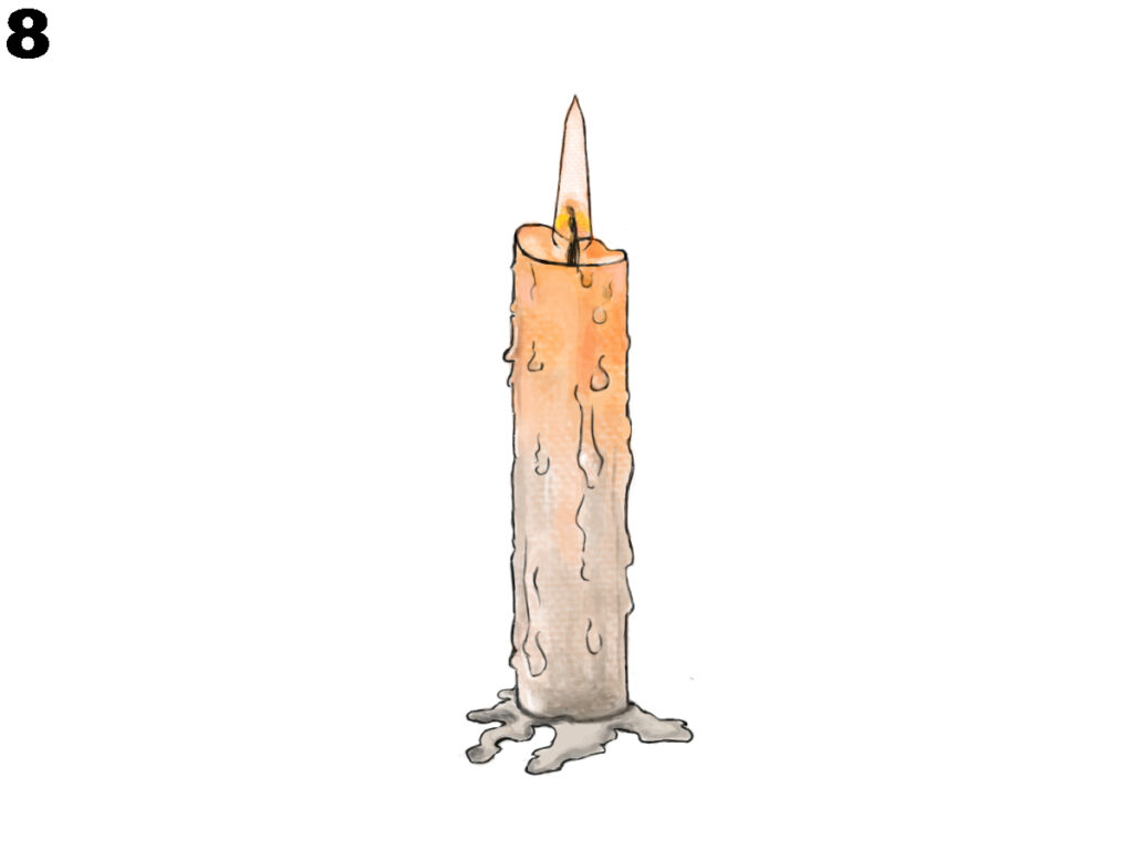 draw a candle