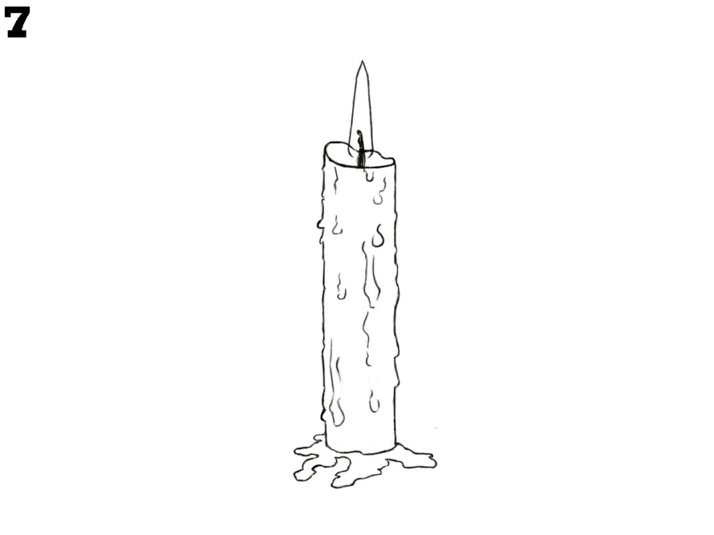 draw a candle