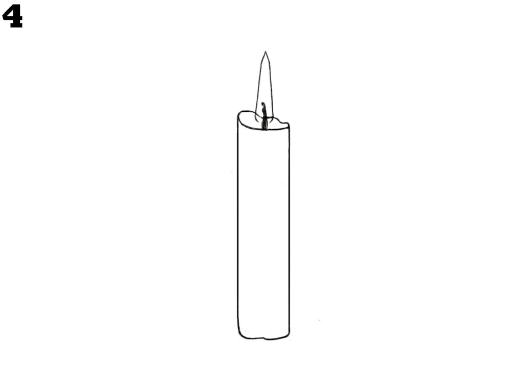 draw a candle